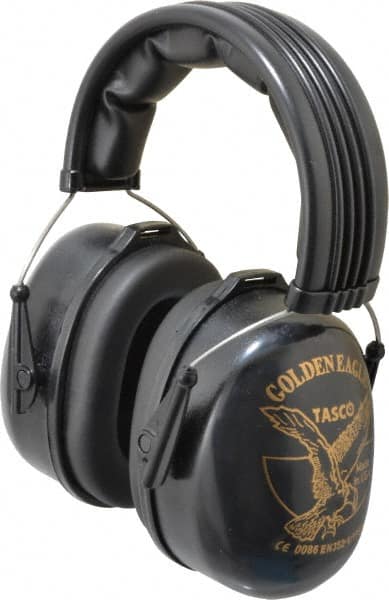 Tasco - Over the Head Black Foam Cushion Earmuffs - 29 NRR Rating - Benchmark Tooling
