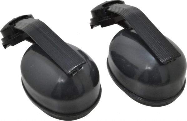 Tasco - Hard Hat Cap Mounted Gray Earmuffs - 28 NRR Rating - Benchmark Tooling
