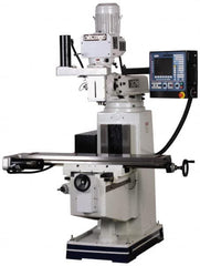 Vectrax - 54" Long x 10" Wide, 3 Phase Fagor 3 Axis 8055i CNC Milling Machine - Frequency Control, NT40 Taper, 5 hp - Benchmark Tooling