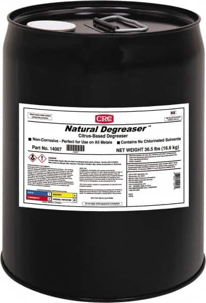 CRC - 5 Gal Bucket Cleaner/Degreaser - Liquid, Unscented - Benchmark Tooling