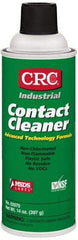 CRC - 14 Ounce Aerosol Contact Cleaner - 27,600 Volt Dielectric Strength, Nonflammable, Food Grade, Plastic Safe - Benchmark Tooling