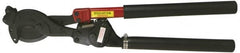 H.K. Porter - 27-1/2" OAL, 2" Capacity, Cable Cutter - Oval Head, Rubber Handle - Benchmark Tooling