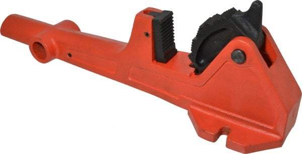 Value Collection - 1-1/4" to 2" Pipe Capacity, Portable Foot Vise - Benchmark Tooling