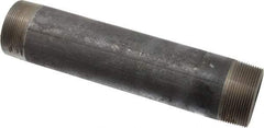 Made in USA - Schedule 80, 2" Diam x 10" Long Black Pipe Nipple - Threaded - Benchmark Tooling