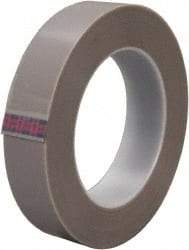 3M - 36 Yds. x 2", Gray PTFE Film Tape - 5481 Series, 6.8 mil Thick, 49 Lb./Inch Tensile Strength - Benchmark Tooling