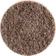 Norton - 8" Diam, 50 Grit, Aluminum Oxide Hook & Loop Disc - Coarse Grade, Nonwoven, - Benchmark Tooling