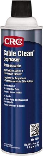 CRC - Electrical Contact Cleaners & Freeze Sprays Type: Electrical Grade Cleaner/Degreaser Container Size Range: 16 oz. - 31.9 oz. - Benchmark Tooling