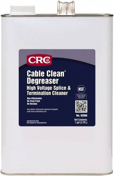 CRC - Electrical Contact Cleaners & Freeze Sprays Type: Electrical Grade Cleaner/Degreaser Container Size Range: 1 Gal. - 4.9 Gal. - Benchmark Tooling