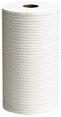 WypAll - X60 Dry Shop Towel/Industrial Wipes - Small Roll, 13-3/8" x 9-3/4" Sheet Size, White - Benchmark Tooling