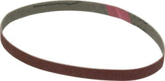 Tru-Maxx - 3/4" Wide x 18" OAL, 240 Grit, Aluminum Oxide Abrasive Belt - Aluminum Oxide, Very Fine, Coated - Benchmark Tooling