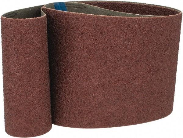 Tru-Maxx - 6" Wide x 60" OAL, 36 Grit, Aluminum Oxide Abrasive Belt - Aluminum Oxide, Very Coarse, Coated, X Weighted Cloth Backing - Benchmark Tooling