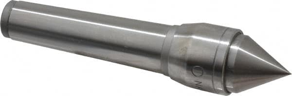 Value Collection - MT3 Taper Shank, 1.27" Head Diam Live Center - 1.1" Point Diam, 0.96" Point Len, 661 Lb Max Workpc, Standard Point - Benchmark Tooling