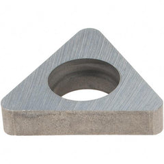 Made in USA - 3/8" Inscribed Circle, Triangle Shim for Indexables - Carbide, 1/8" Thick, ITSN Shim Style, Negative Rake - Benchmark Tooling