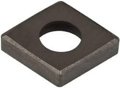 Made in USA - 1/2" Inscribed Circle, Diamond (Shape) Shim for Indexables - Carbide, 1/8" Thick, SCN Shim Style, Negative Rake - Benchmark Tooling