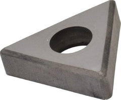 Made in USA - 1/2" Inscribed Circle, Triangle Shim for Indexables - Carbide, 3/16" Thick, TSN Shim Style, Negative Rake, Left Hand, Right Hand Cut - Benchmark Tooling