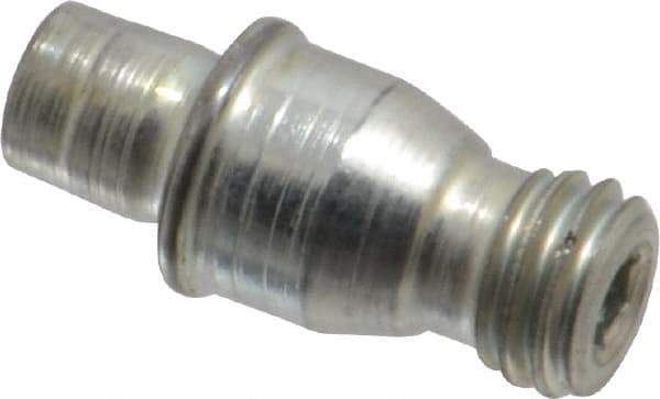 Made in USA - NLC-46, 1/2" Inscribed Circle, 3/32" Hex Socket, M6.3x1 Thread, Negative Lock Pin for Indexable Turning Tools - Benchmark Tooling