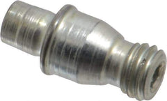 Made in USA - NLC-46, 1/2" Inscribed Circle, 3/32" Hex Socket, M6.3x1 Thread, Negative Lock Pin for Indexable Turning Tools - Benchmark Tooling