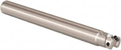 Seco - 14mm Cutting Diam, 12mm Shank Diam, 0.32mm Max Depth of Cut, Straight Shank Indexable Copy End Mill - 2 Inserts, LPHT Insert, R217.21 Toolholder - Benchmark Tooling
