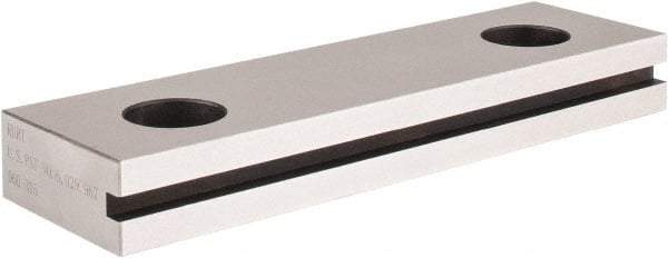 Kurt - Vise Jaw Plate - Steel, 5.969" Long, 0.752" Wide, 1.735" High - Benchmark Tooling