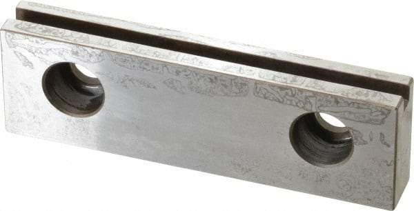 Kurt - 3 Piece Vise Jaw Plate - Steel, 3.969" Long, 0.547" Wide, 1.235" High - Benchmark Tooling