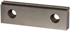 Kurt - 1 Piece Vise Jaw Plate - Steel, 5.969" Long, 0.735" Wide, 1.88" High - Benchmark Tooling