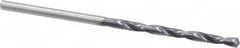 Chicago-Latrobe - 3/32" 135° High Speed Steel Jobber Drill - TiAlN Finish, Right Hand Cut, Spiral Flute, Straight Shank, 2-1/4" OAL, Split Point - Benchmark Tooling