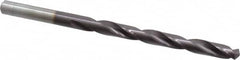 Chicago-Latrobe - 15/64" 135° High Speed Steel Jobber Drill - TiAlN Finish, Right Hand Cut, Spiral Flute, Straight Shank, 3-7/8" OAL, Split Point - Benchmark Tooling