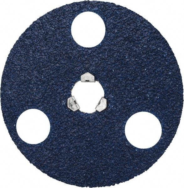 Norton - 5" Diam 36 Grit Fiber Disc - Very Coarse Grade, Zirconia Alumina, Series F826 - Benchmark Tooling