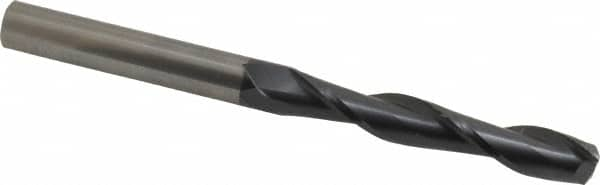 OSG - 1/2", 3" LOC, 1/2" Shank Diam, 6" OAL, 2 Flute, Solid Carbide Square End Mill - Single End, TiAlN Finish, Spiral Flute, 30° Helix, Centercutting, Right Hand Cut, Right Hand Flute, Series 482 - Benchmark Tooling