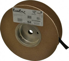 Techflex - Black Braided Expandable Cable Sleeve - 50' Coil Length, -103 to 257°F - Benchmark Tooling