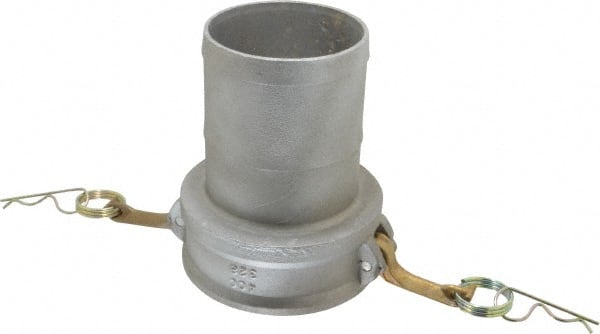 EVER-TITE Coupling Products - 4" Cam & Groove Female Coupler Hose Shank - Benchmark Tooling