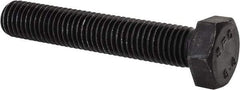 Value Collection - M12x1.75mm Metric Coarse, 70mm Length Under Head Hex Head Cap Screw - Fully Threaded, Grade 8.8 Steel, Uncoated, 19mm Hex - Benchmark Tooling