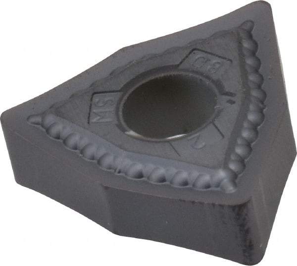 Kennametal - WNMG432 MS Grade KC5025 Carbide Turning Insert - TiAlN Finish, 80° Trigon, 1/2" Inscr Circle, 3/16" Thick, 1/32" Corner Radius - Benchmark Tooling