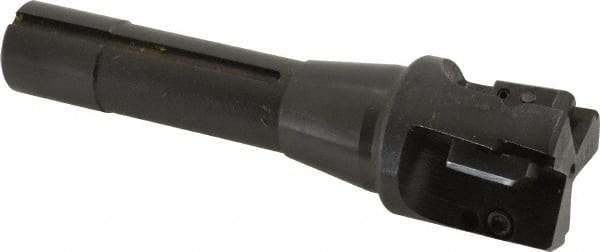 APT - 1-5/8" Cut Diam, 0.65" Max Depth of Cut, 5-7/8" OAL, Indexable Square Shoulder End Mill - TPC 32..., TPG 32., TPU 32. Inserts, R8 90° Lead Angle, Series Tri-Dex - Benchmark Tooling