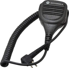 Motorola - Two Way Radio Speaker/Microphone - Use with GP300 Two-Way Radio Palm Speakers - Benchmark Tooling
