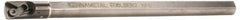 Kennametal - 20mm Min Bore Diam, 200mm OAL, 16mm Shank Diam, E-LSE Indexable Boring Bar - LT Insert, Screw or Clamp Holding Method - Benchmark Tooling
