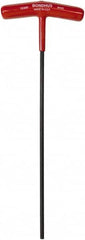Bondhus - 4mm Hex, T-Handle Cushion Grip, Hex Key - 229mm OAL, Metric System of Measurement - Benchmark Tooling