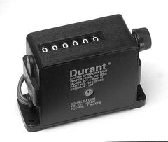 Durant - 6 Digit Wheel Display Counter - Keyed Reset - Benchmark Tooling