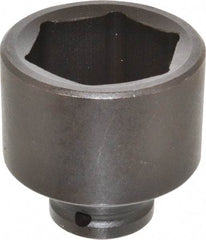 Proto - 3/4" Drive 2-3/16" Standard Impact Socket - 6 Points, 3-1/8" OAL - Benchmark Tooling