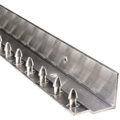 Aleco - 2Ft. Long Aluminum Boltless Dock Strip Door Mounting Hardware - For Use with Vinyl Strip Material (All Widths) - Benchmark Tooling
