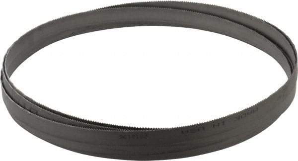 Irwin Blades - 14 to 18 TPI, 10' 10" Long x 1/2" Wide x 0.025" Thick, Welded Band Saw Blade - Bi-Metal, Toothed Edge - Benchmark Tooling