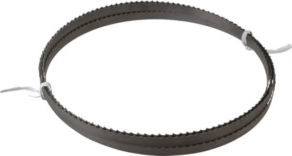 Irwin Blades - 4 TPI, 12' 6" Long x 1/2" Wide x 0.035" Thick, Welded Band Saw Blade - Bi-Metal, Toothed Edge - Benchmark Tooling