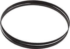 Irwin Blades - 10 to 14 TPI, 6' 8" Long x 3/8" Wide x 0.025" Thick, Welded Band Saw Blade - Bi-Metal, Toothed Edge - Benchmark Tooling