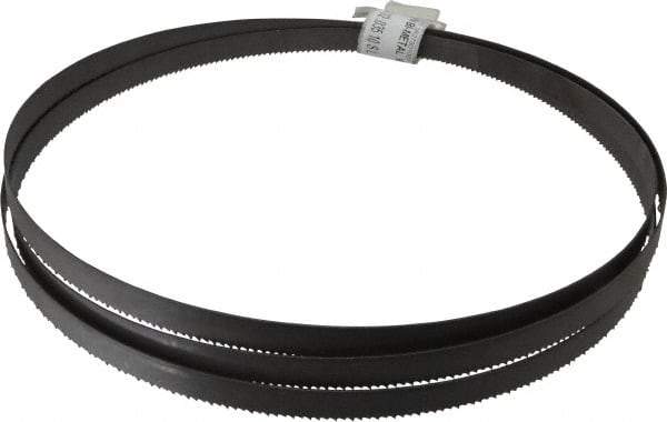 Irwin Blades - 10 TPI, 7' 5" Long x 1/2" Wide x 0.035" Thick, Welded Band Saw Blade - Bi-Metal, Toothed Edge, Raker Tooth Set - Benchmark Tooling