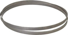 Irwin Blades - 10 to 14 TPI, 7' 9-1/2" Long x 1/2" Wide x 0.025" Thick, Welded Band Saw Blade - Bi-Metal, Toothed Edge - Benchmark Tooling