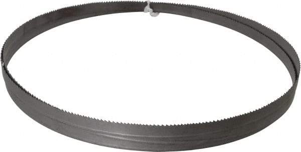 Irwin Blades - 8 to 12 TPI, 8' 2" Long x 1/2" Wide x 0.025" Thick, Welded Band Saw Blade - Bi-Metal, Toothed Edge - Benchmark Tooling
