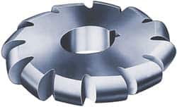 Value Collection - 9/32" Radius, 2-3/4" Diam, 12 Teeth, Arbor Connection, High Speed Steel Convex Radius Cutter - Form Relieved Relief, Bright Finish - Benchmark Tooling