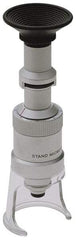 SPI - 50x Magnification, 0.078" Field of View, Compound Microscope - Monocular Eyepiece - Benchmark Tooling