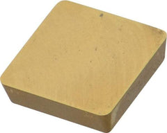 Kennametal - SPG634 Grade KC850 Carbide Turning Insert - TiC/TiCN/TiN Finish, 90° Square, 3/4" Inscr Circle, 3/16" Thick, 1/16" Corner Radius - Benchmark Tooling