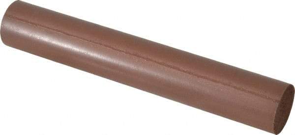 Cratex - 1" Diam x 6" Long, Round Abrasive Stick - Fine Grade - Benchmark Tooling